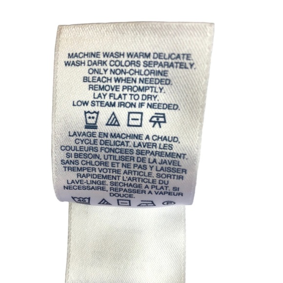 Lands End Drifter Cotton Pullover Cable Knit Sweater  Women L 14  16  Light Blue - Picture 9 of 9